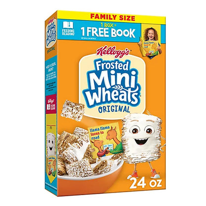 Frosted Mini-Wheats High Fiber Breakfast Cereal - 24 Oz
