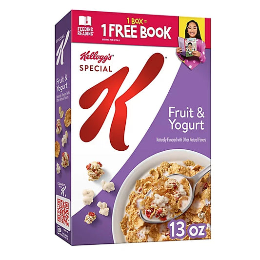 Special K Breakfast Cereal Made with Real Oat Clusters Fruit and Yogurt - 13 Oz